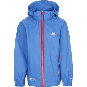 Trespass - Qikpac X - Kinder Regenjack - Blauw - Unisex Kids Packaway