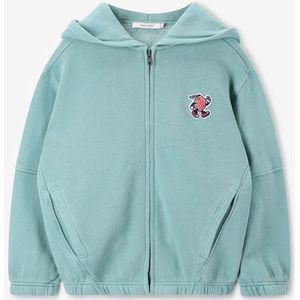 Sissy-Boy - Vest - Blauw - Met Patch - Lange Mouwen - Capuchon