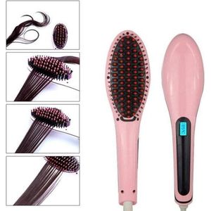 Elektrische Stijlborstel -Stijltang - Professionele  Haar borstel-Hair Straightener Straight brush - Styling Brush-Stylingtool-Electrische-Electric Hairbrush Krultang voor Dames-Elektirsche Haar Borstele-Brosse à cheveux électrique