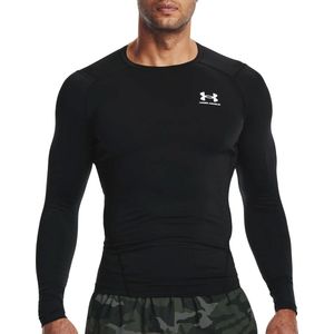 Under Armour UA HG Heatgear Armour compressie Long Sleeve Heren Sportshirt - Zwart - Maat M