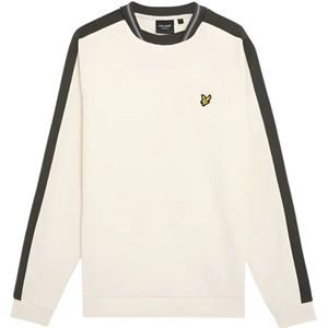 Lyle & Scott - Contrast Taped Sweatshirt - Beige