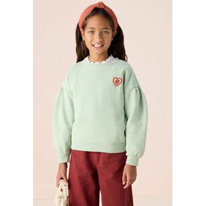 Sissy-Boy - Lichtgroene Sweater - Pofmouwen