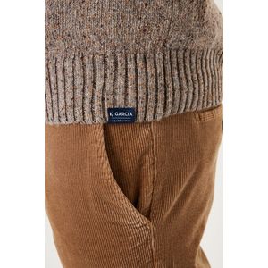 GARCIA J31110 Heren Regular Fit Broek Bruin - Maat M