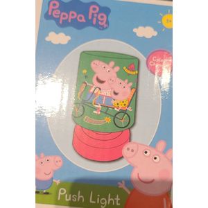 Peppa Pig Nachtlampje - Push Light - Push Lamp - Nachtlamp