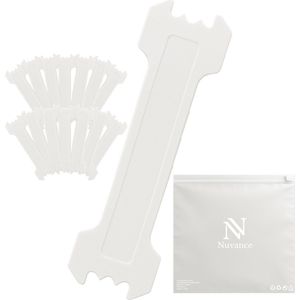 Nuvance - Neusstrips - Transparant - 100 Stuks - Anti Snurk Pleisters