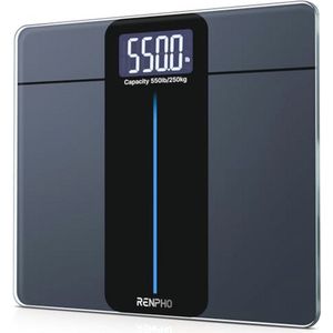 Digitale Lichaamsgewicht Weegschaal tot 550 kg - Nauwkeurig en Breed Platform