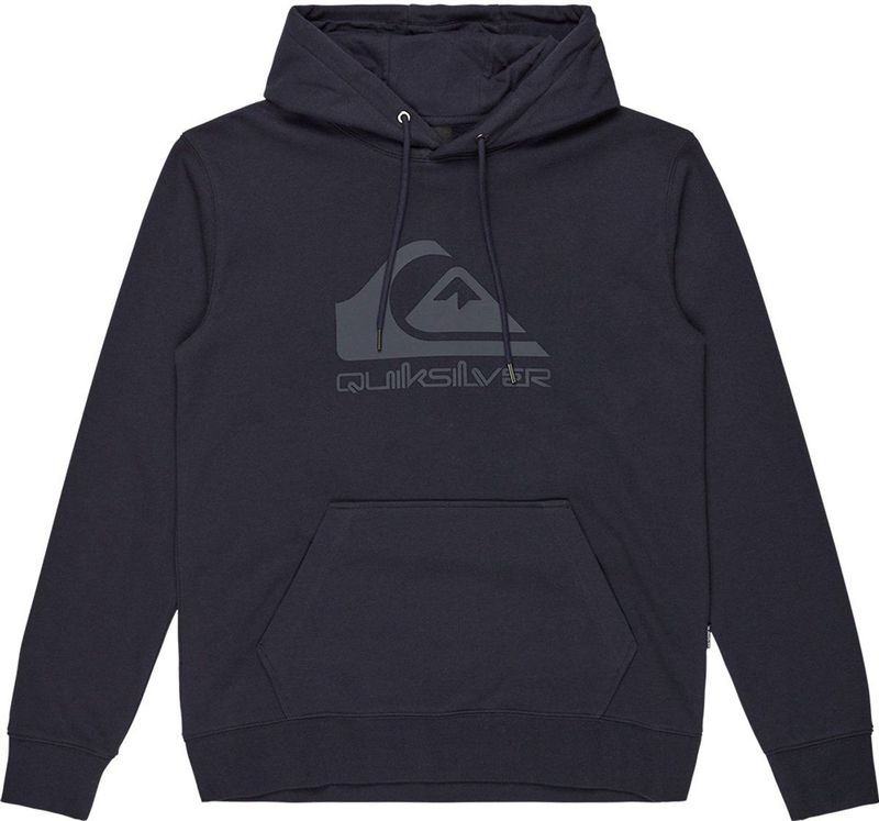 Quiksilver - Comp Logo - Hoodie - Regular Fit - Geborsteld - Kangoeroezak