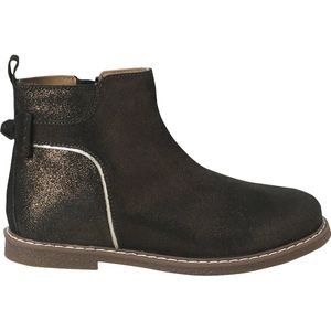 Leren Laarsjes - Zwart - Met Sierstrik - Voor Meisjes