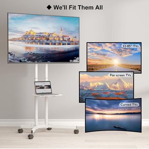 TV-Wandhalterung - TV-beugel geschikt voor televisies - TV steun / TV-aanbeveling , 32-85 inch