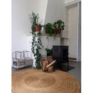 Eva Interior Rond Vloerkleed - Jute - Ø200 cm - Naturel