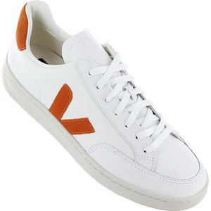 VEJA V-12 Leather - Heren Sneakers Schoenen Leer Wit XD0203113B - Maat EU 41 US 8