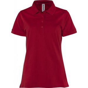 Fristads Heavy Poloshirt Dames 1723 Piq - Rood