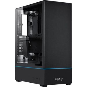 Lian LI SUP-01 - Midi Tower - ATX, Micro-ATX, Mini-ITX - geen voeding (ATX) - 1x UBB-C - 2x USB-A - zwart