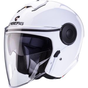 Caberg - Jet Soho - Motorhelm - Glans Wit - ECE22.06 Keurmerk