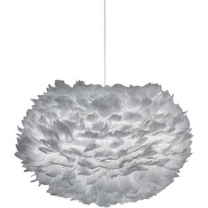 Umage Eos Medium hanglamp light grey - met koordset wit - Ø 45 cm