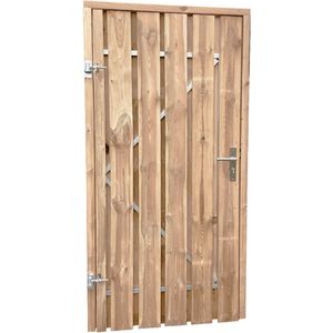 Schutting tuinpoort compleet - Douglas - 195 cm (hoge poort) - 150 cm