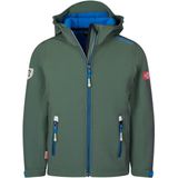 Trollkids - Trollfjord - Softshelljack - Groen - 104 cm