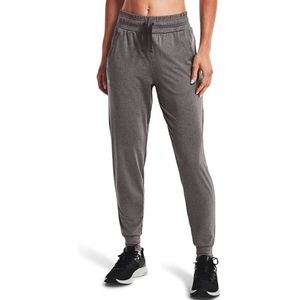 UA HG Armour Broek - Charcoal Light Heather / Wit