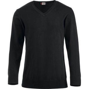 Aston heren V-neck sweater zwart 3xl