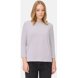 camel active Shirt met lange mouwen en ronde hals - Maat womenswear-XXS - Paars