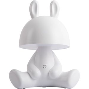 Leitmotiv Tafellamp Bunny - Wit - 22x17x27cm - Scandinavisch