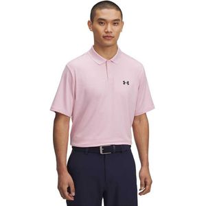 Under Armour Golf Matchplay Korte Mouw Poloshirt Roze L / Regular Man