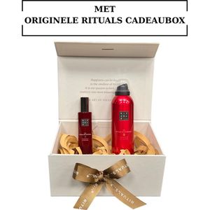 Rituals of Ayurveda - Geschenkset - Body&Hair Mist 50 ml - Shower Gel 200 ml - Originele RITUALS Cadeaubox