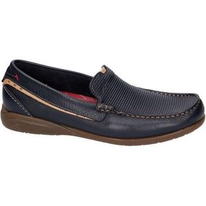 Fluchos -Heren -  blauw donker - mocassins - maat 39