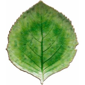 Costa Nova Riviera - servies - schaaltje blad - groen - aardewerk -  set van 8 - rond 21,8 cm