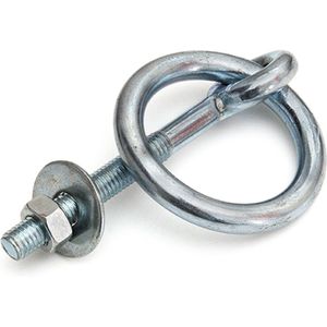 Bouten - Aanlegring - Vastzetring - 12x120 mm - Staal - Verzinkt