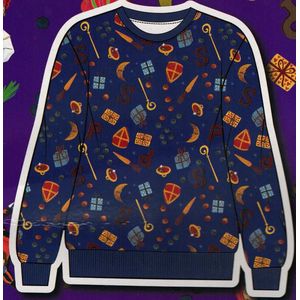 Sint - De grote Sinterklaasfilm - Trui - Blauw