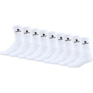 9-Pack Donnay Sportsokken - Heren - White (001) - maat 47-50