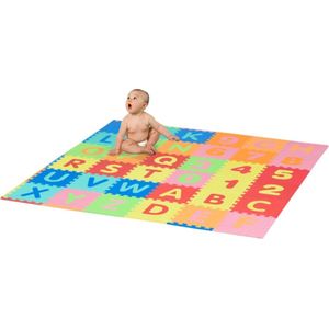 Speelmat - Puzzelmat - Puzzel - 36 delig - XXL- 182,5 x 182,5 cm