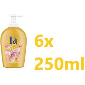 Fa Handzeep Honey Rosen - 6 x 250 ml