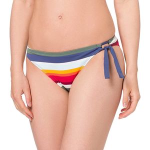Esprit Maracas Beach Bikini Slip gestreept ssn 0321 geel oranje rood groen blauw Multicolor bikini broekje
