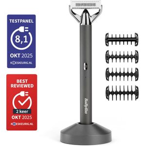 BaByliss X-Blade Super-X Metal Series - 2-in-1 Scheerapparaat - Chrome Edition - 100% Waterdicht