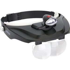 Carson Hoofdloep PRO Series MagniVisor Deluxe met LED en 4 lenzen