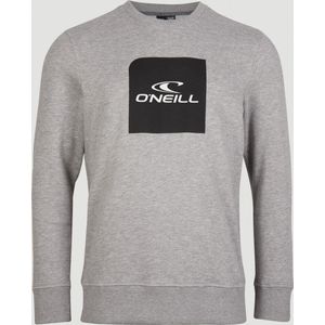 O'Neill Trui Cube Crew Sweatshirt - Silver Melee -A - S