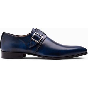 Paulo Bellini Belluno Heren Gespschoenen Blauw