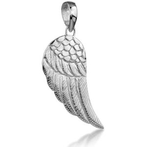 KUZZOI Heren Hanger Heren vleugel talisman in 925 sterling zilver