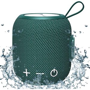 Thuys – Douche Speaker – Badkamer Speaker – Bluetooth – 8cm x 8cm x 9cm – Blauw