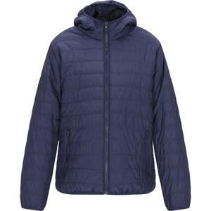 MO - Tussenjas - Navy - Gewatteerde Jas - Met Capuchon