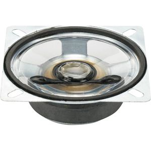 TRU COMPONENTS YD66-5-4F45M-G 6.6 cm Mini-luidspreker 8 Ω Kunststof membraan, Transparant membraan, Vochtbestendig