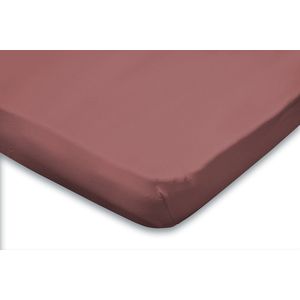 Eleganzzz Hoeslaken Topper Jersey Stretch - Rose - Hoeslaken 180x210/220cm - 200x200cm - Lits Jumeaux - 100% Katoen - Topper - Hoeslakens