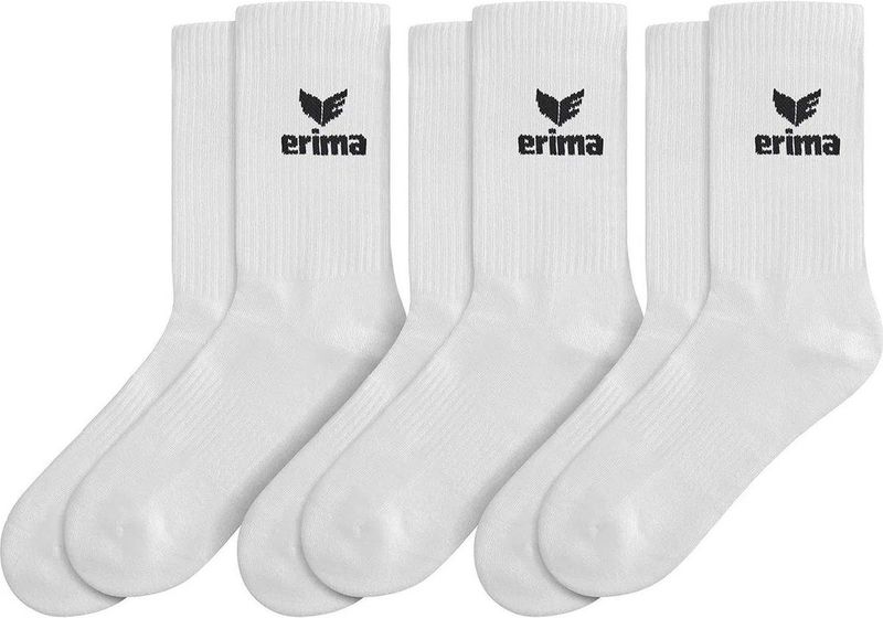 Erima - Sportsokken - Wit - 3-Pack