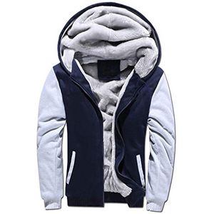 Overhemd met Capuchon en Rits voor Heren | Warme, Zachte en Comfortabele Fleece Hoodie | Ideaal voor de Winter