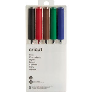 Cricut Explore/Maker Extra Fine Point Pen Set 5-pack (Basics)