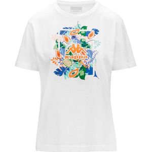Kappa Frienda T-shirt Met Korte Mouwen Wit XS Vrouw
