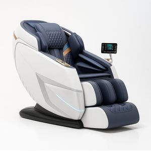 Triton - Massagestoel - Grijs - Compact Model - 16 Airbags - Elektrisch