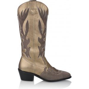 Cowboylaarzen brede voet sale